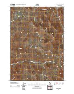 Horse Basin 2011 topographic map thumbnail