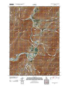 Horseshoe Bend 2011 topographic map thumbnail