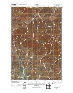 Robinson Lake 2010 topographic map thumbnail