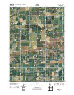 Rupert NW 2010 topographic map thumbnail