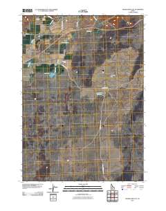 Paddelford Flat 2010 topographic map thumbnail
