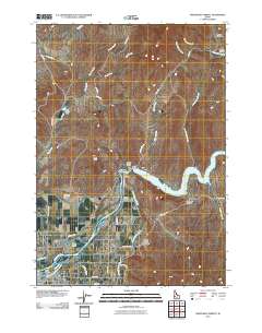 Northeast Emmett 2010 topographic map thumbnail