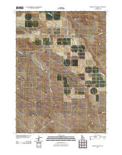 Grindstone Butte 2010 topographic map thumbnail