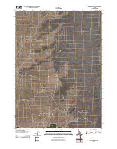 Schodde Well 2010 topographic map thumbnail