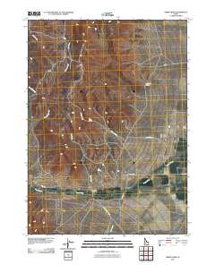 Nibbs Creek 2010 topographic map thumbnail