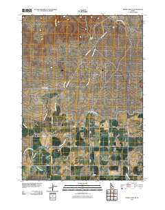 Thorn Creek SE 2010 topographic map thumbnail