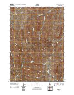 Soldier Cap 2010 topographic map thumbnail