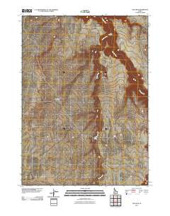 The Arch 2010 topographic map thumbnail