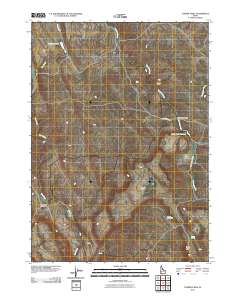 Turner Table 2010 topographic map thumbnail