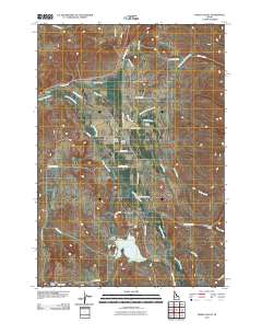 Indian Valley 2010 topographic map thumbnail