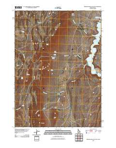 Browns Bench South 2010 topographic map thumbnail