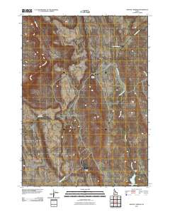 Shoofly Springs 2010 topographic map thumbnail
