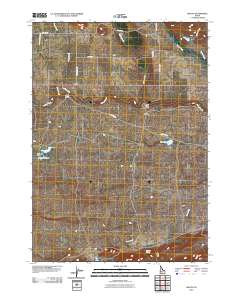 Macon 2010 topographic map thumbnail