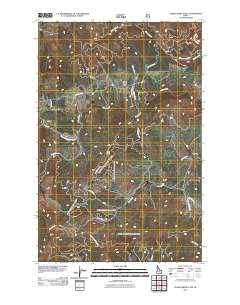 Alder Creek Flats 2011 topographic map thumbnail