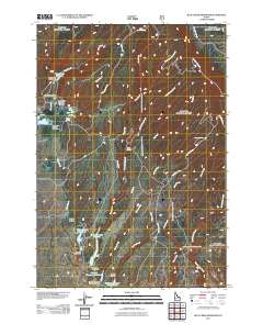 Blue Creek Reservoir 2011 topographic map thumbnail