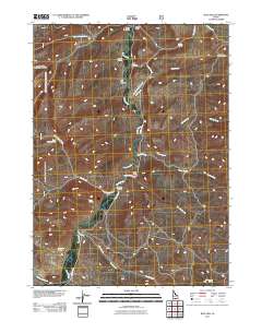 Blue Hill 2011 topographic map thumbnail