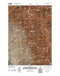 Bell Mountain 2011 topographic map thumbnail