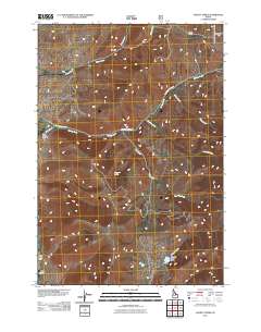 Agency Creek 2011 topographic map thumbnail