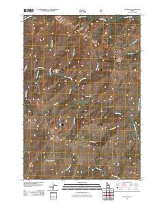 Big Baldy 2011 topographic map thumbnail