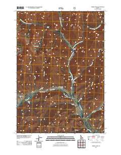 Amber Lakes 2011 topographic map thumbnail