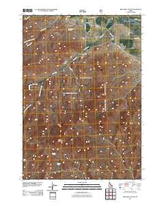Big Blind Canyon 2011 topographic map thumbnail