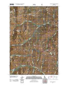 Big Chief Creek 2011 topographic map thumbnail