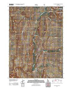 Big Creek Ranch 2011 topographic map thumbnail