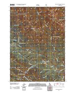 Big Elk Mountain 2011 topographic map thumbnail