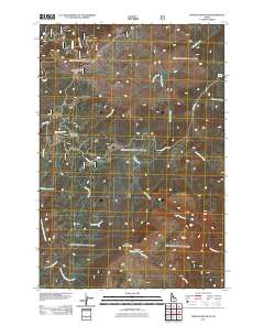 Boston Mountain 2011 topographic map thumbnail