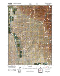 Badger Creek 2011 topographic map thumbnail