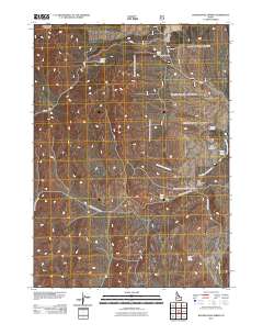 Badger Hole Spring 2011 topographic map thumbnail