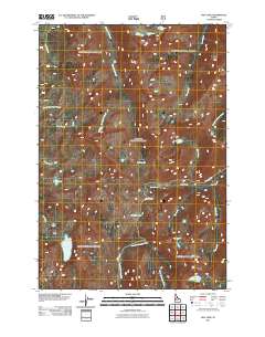 Box Lake 2011 topographic map thumbnail