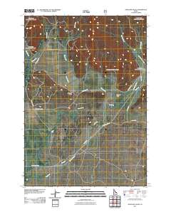 Antelope Valley 2011 topographic map thumbnail