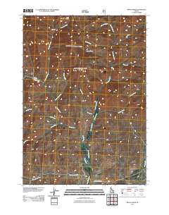 Baugh Creek 2011 topographic map thumbnail
