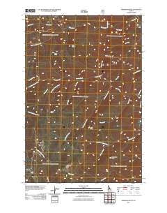 Anderson Butte 2011 topographic map thumbnail