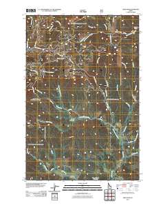 Abes Knob 2011 topographic map thumbnail