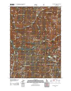 Bayhorse Lake 2011 topographic map thumbnail