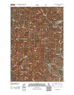 Black Mountain 2011 topographic map thumbnail