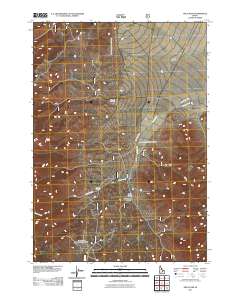 Arco Pass 2011 topographic map thumbnail