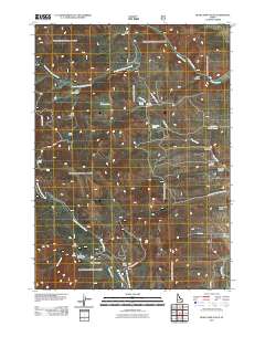 Bear Camp Gulch 2011 topographic map thumbnail