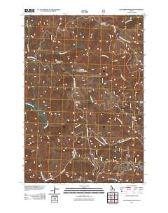 Blackbird Mountain 2011 topographic map thumbnail
