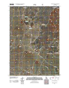 Crystal Butte 2011 topographic map thumbnail