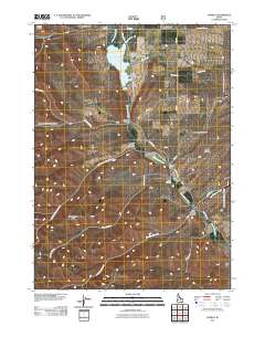 Daniels 2011 topographic map thumbnail