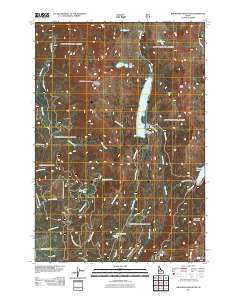 Brundage Mountain 2011 topographic map thumbnail