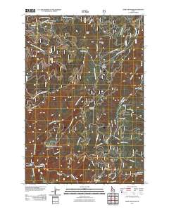 Dairy Mountain 2011 topographic map thumbnail