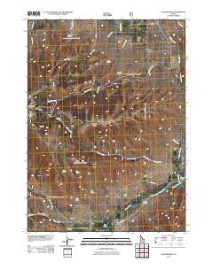 Connor Ridge 2011 topographic map thumbnail