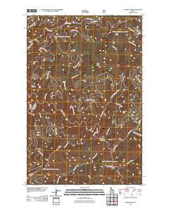 Conrad Peak 2011 topographic map thumbnail