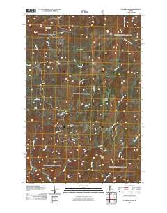 Cook Mountain 2011 topographic map thumbnail