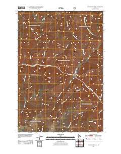 Cottontail Point 2011 topographic map thumbnail