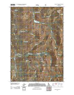 Chilcoot Peak 2011 topographic map thumbnail